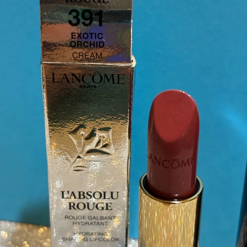 BNIB! Lancome L’Absolu Rouge Lipcolor in EXOTIC ORCHID Cream 391 💄
